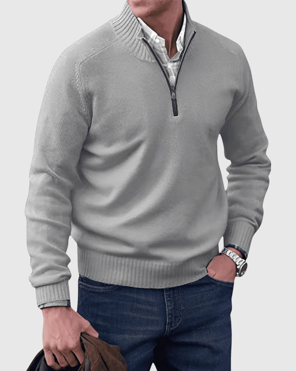 Perla- Kardigan s zipem