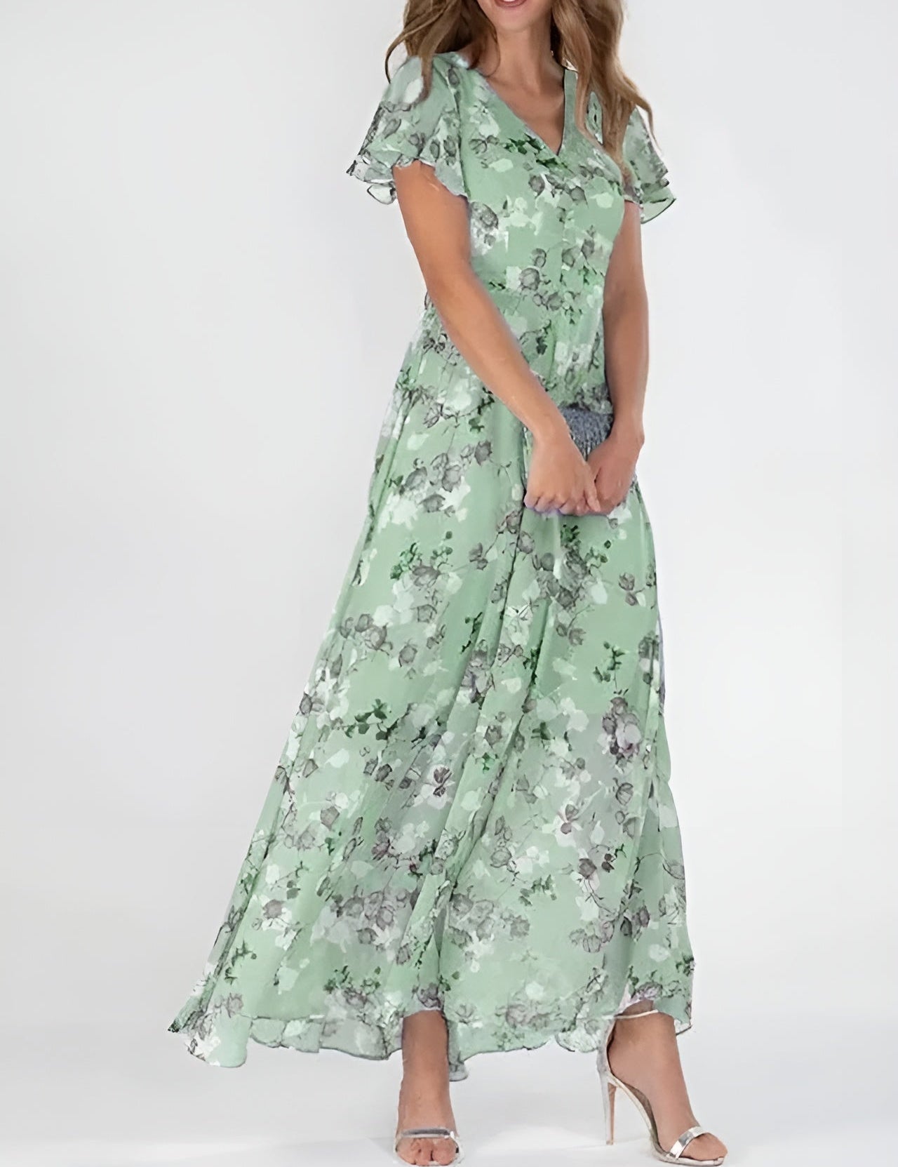 Elegantní Šaty Zakrývající Břicho