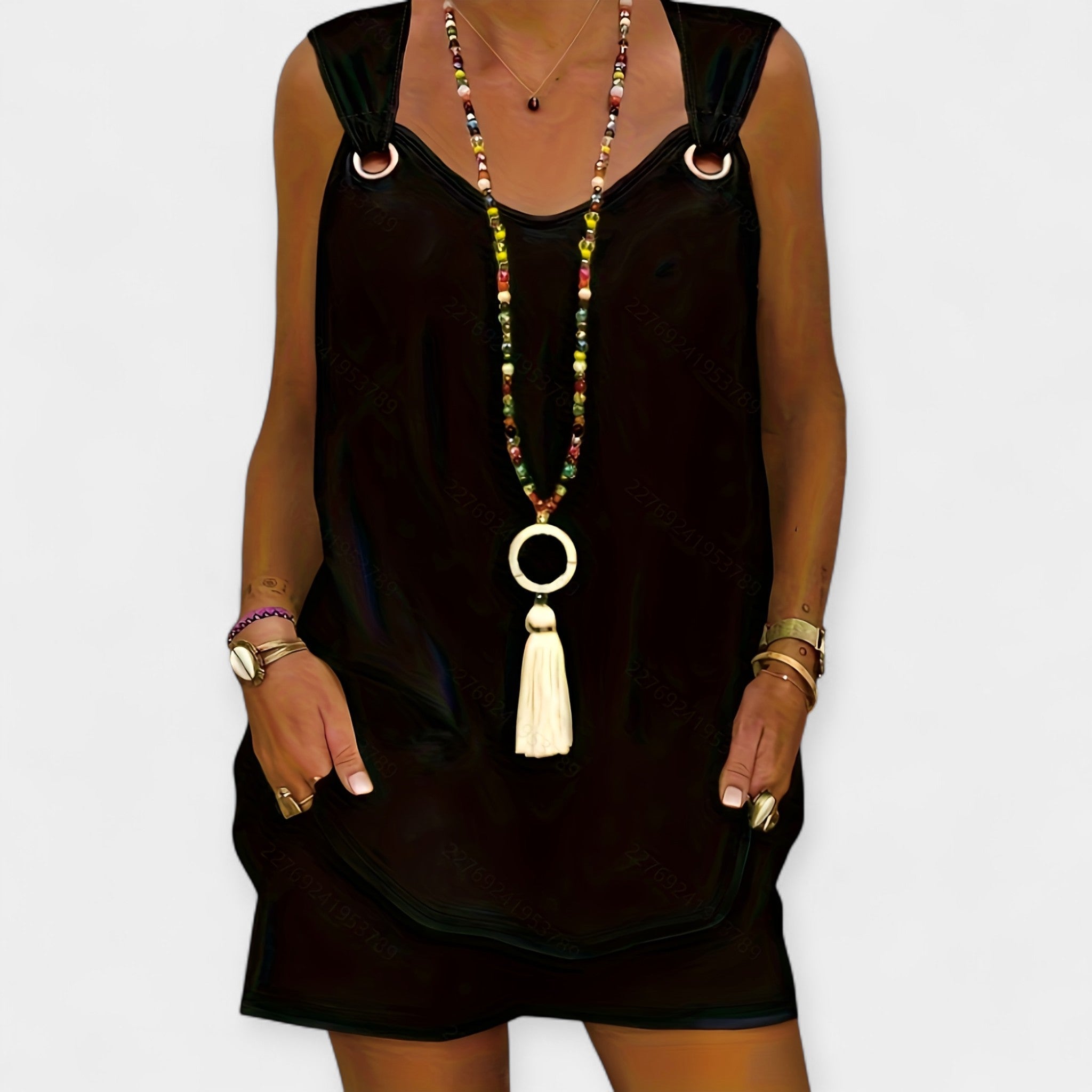 Sada bezrukávé blůzy se šortkami