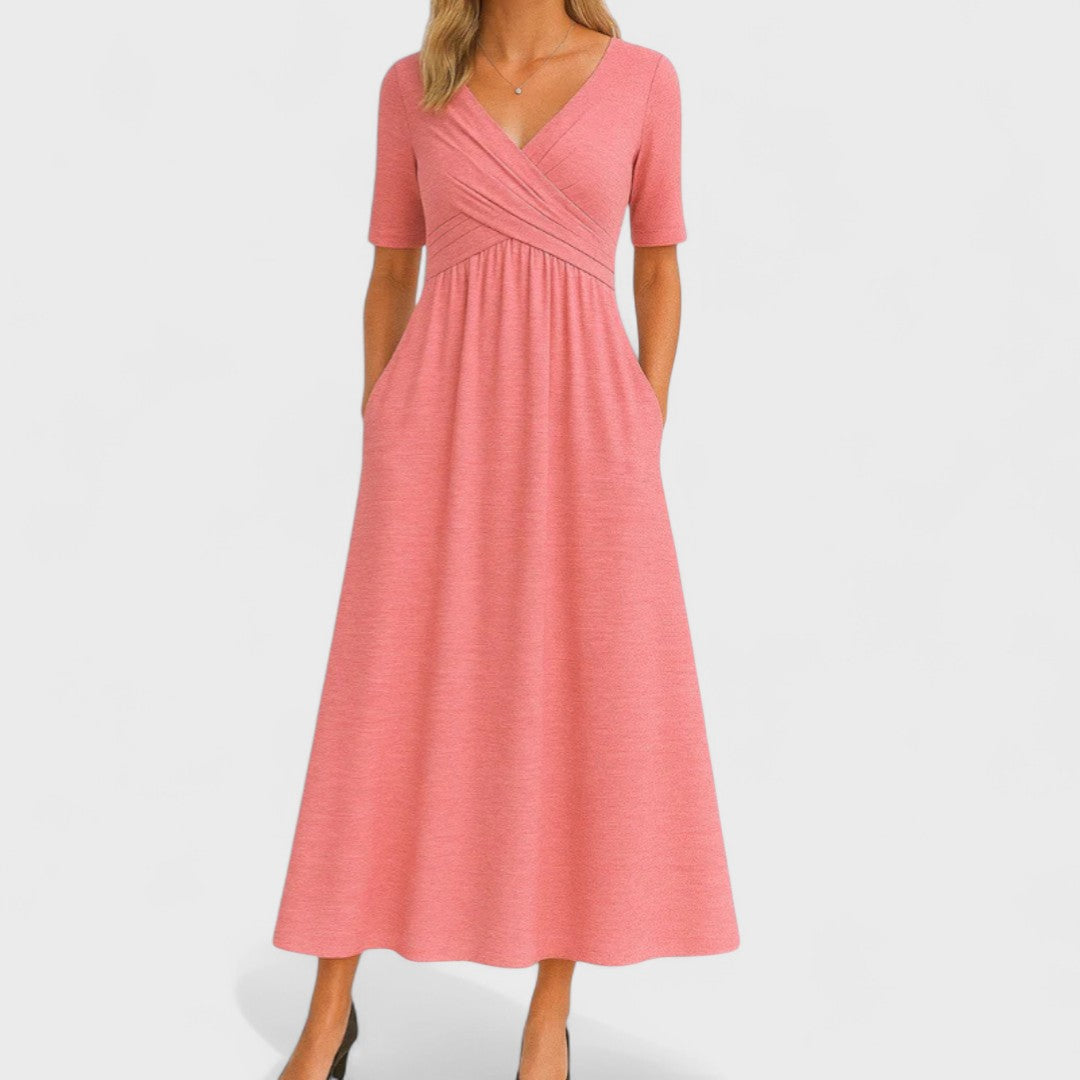 Leona - Elegantní Šaty se Speciálním Výstřihem