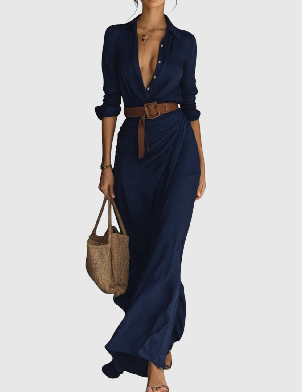 Klara – Šaty s elegantním výstřihem