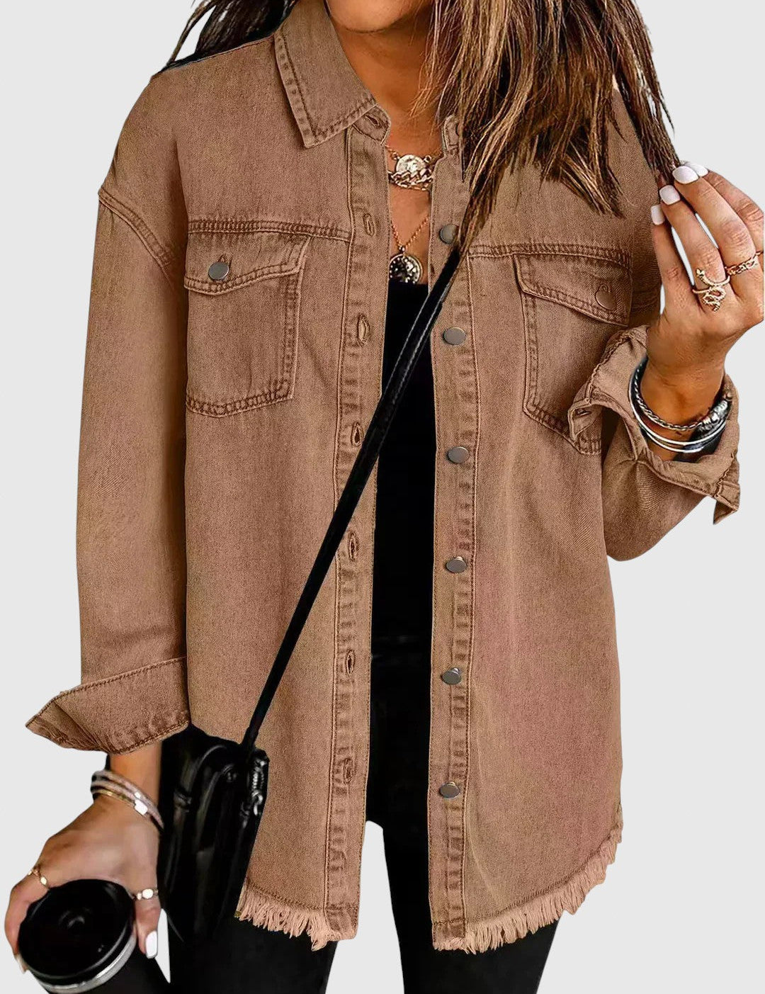 Roza – Dámská městská kožená bunda