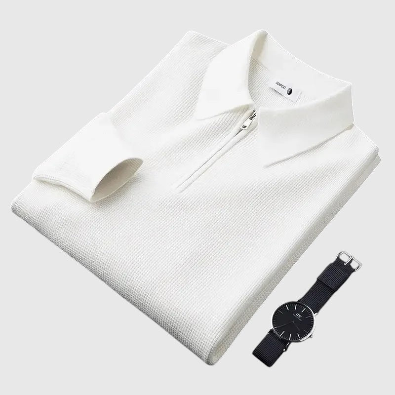 Perla- Elegantní pánská mikina se zipem