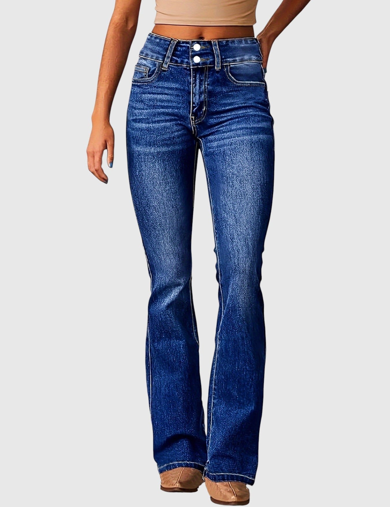 Marylène – Úzké džíny s vysokým pasem