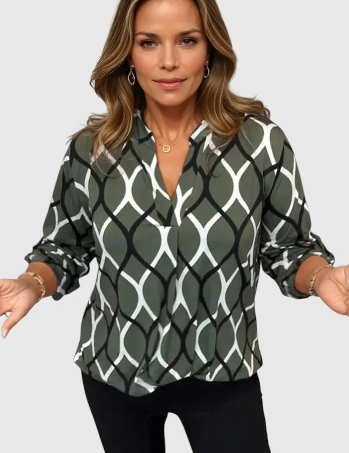 Noor – Halenka s grafickým potiskem